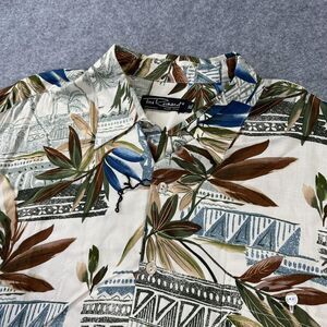 VTG Tori Richard Shirt Mens XL Multicolor Hawaiian Tropical Aloha Button Front